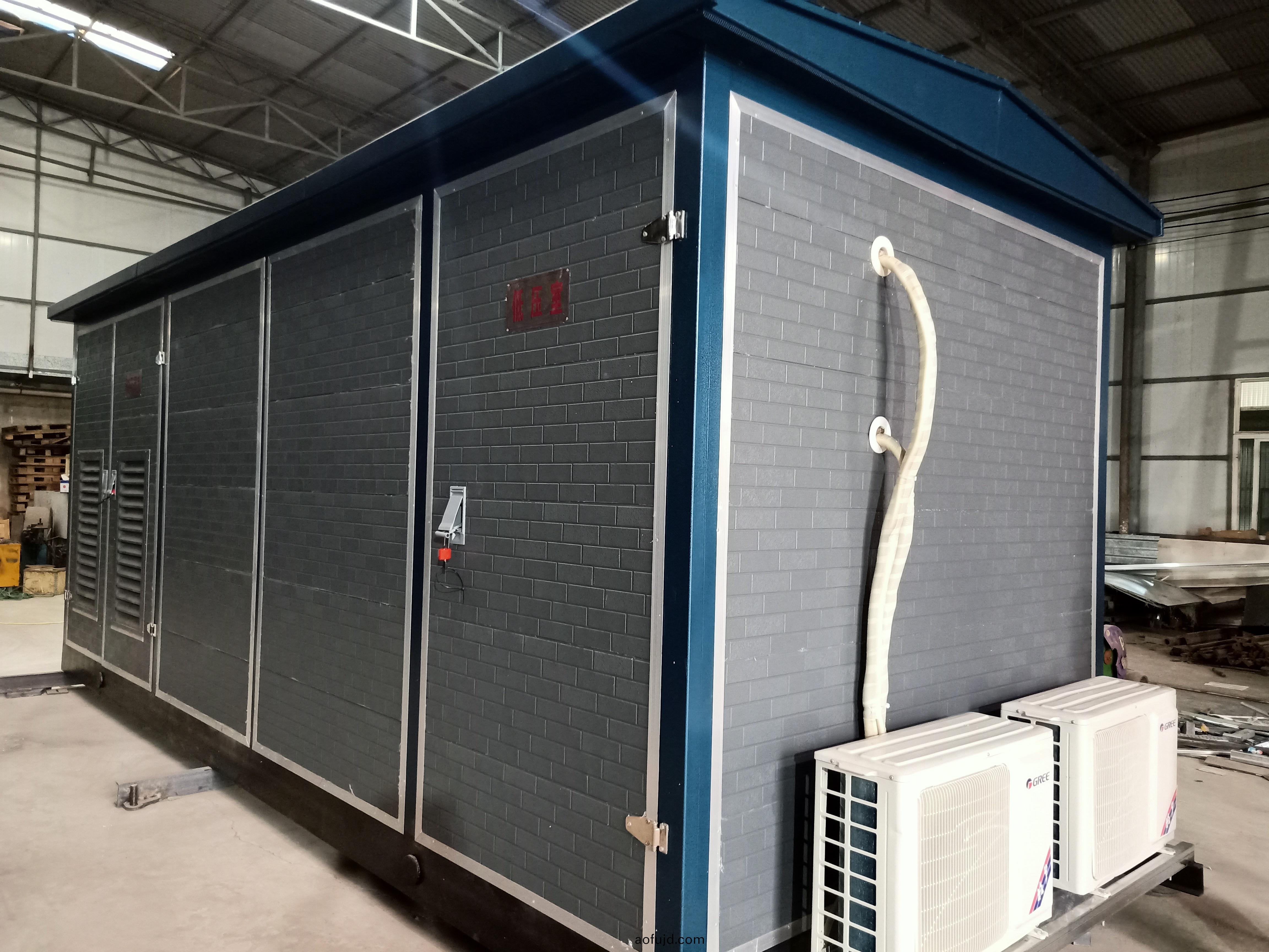 箱(xiang)變已組裝好，可(ke)以交貨了